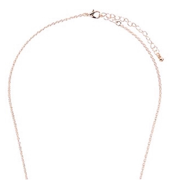 1 LEFT! Gold Tone Mini Inline Hearts Dainty Beautiful Heart Necklace - Picture 4 of 4